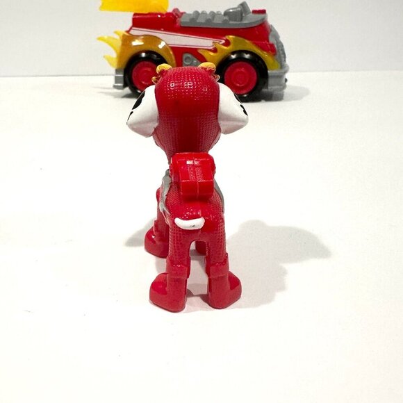 Spin Master Paw Patrol Mighty Pups Super Paws Marshall Figure & Vehicle - Picture 3 of 9